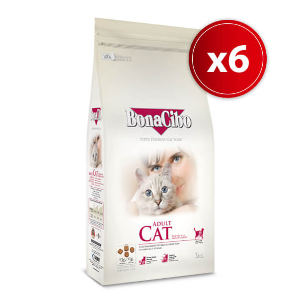 Bonacibo Tavuklu Yetişkin Kedi Maması