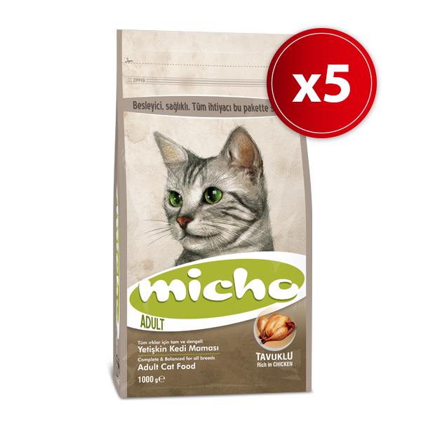 Micho Tavuklu Yetişkin Kedi Maması