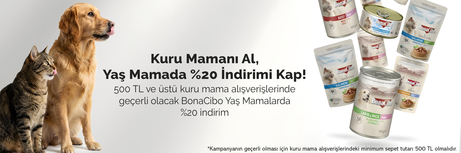 BonaCibo Yaş Mama Kampanya