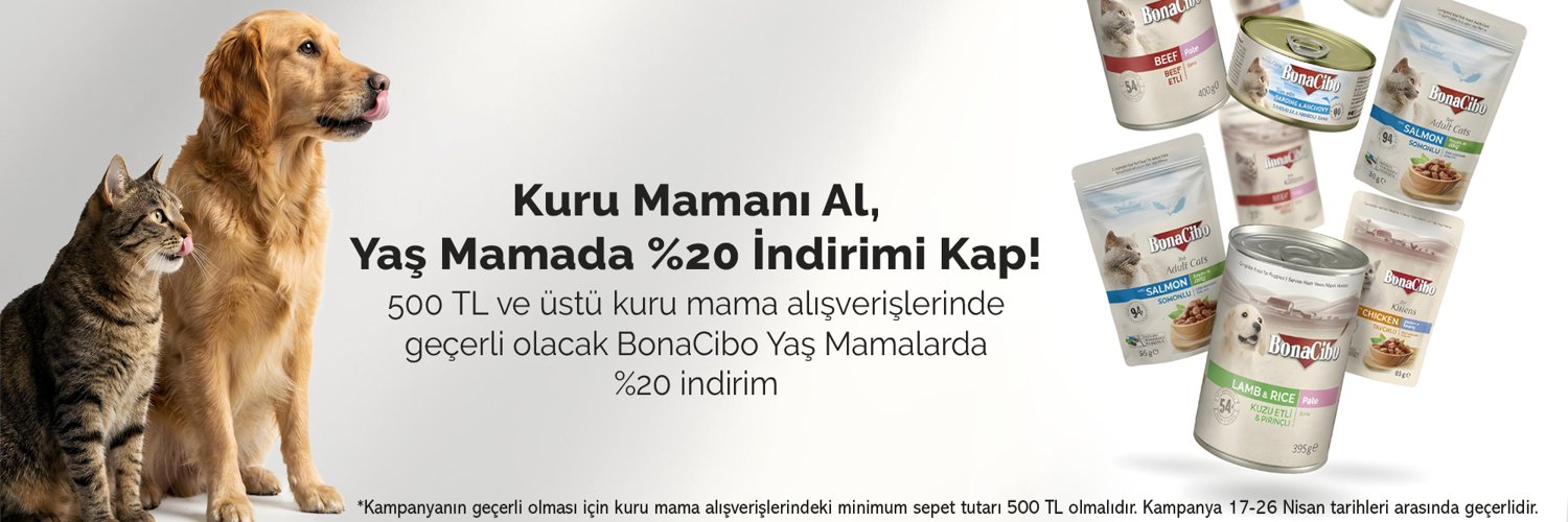 BonaCibo Yaş Mama Kampanya
