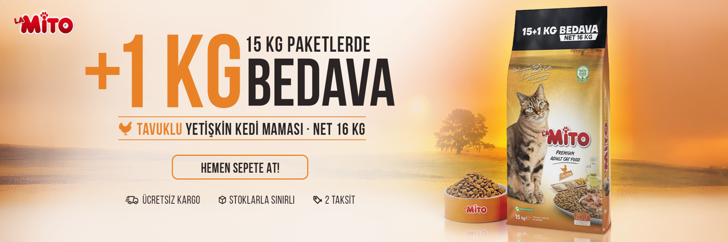 LaMito 15 Kg, Şimdi 1 Kg Hediyeli!