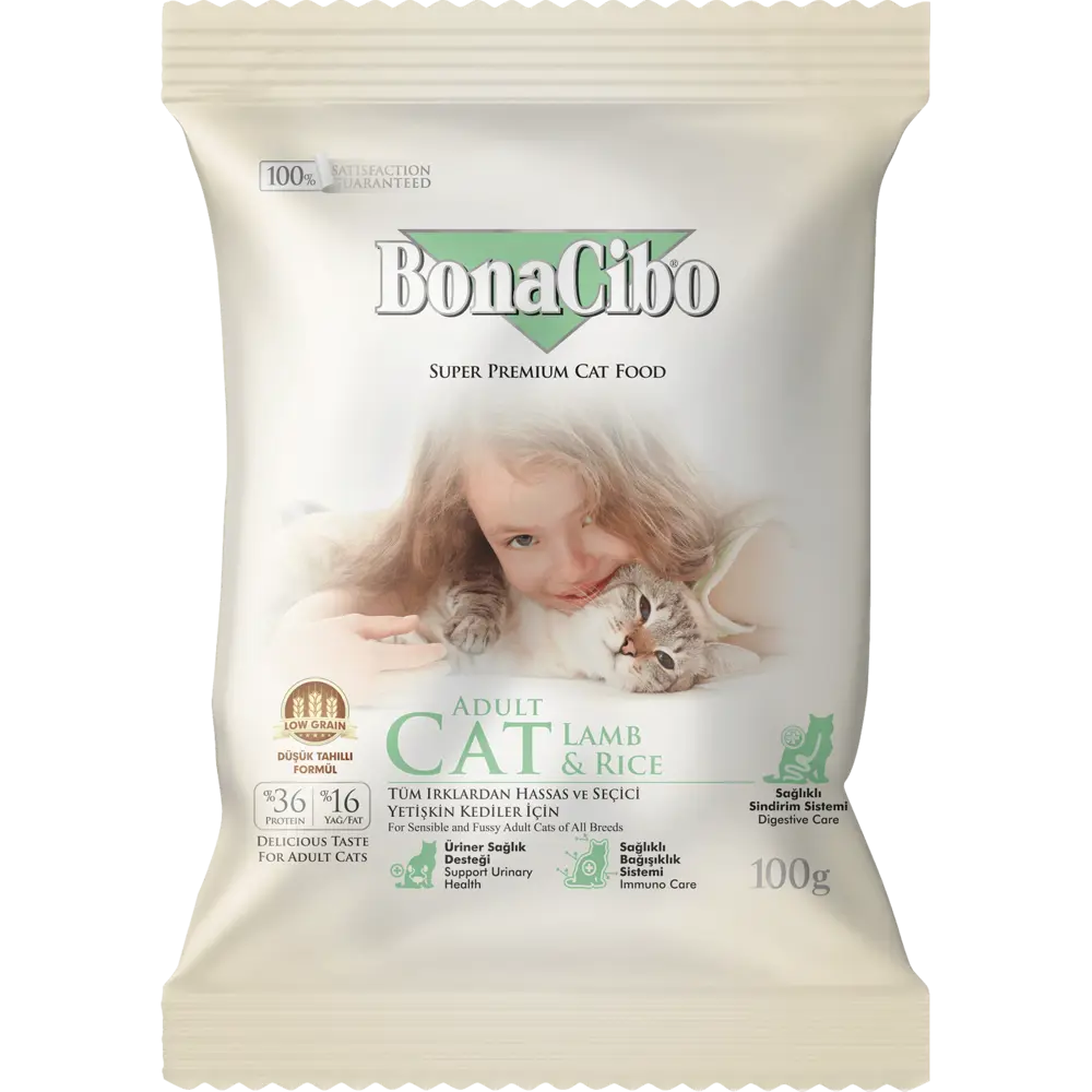 BonaCibo Adult Cat Lamb & Rice