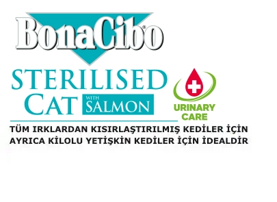 BonaCibo Adult Cat Sterilised Somonlu