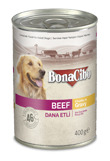 BonaCibo Soslu Dana Etli Yaş Yetişkin Köpek Maması