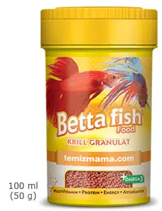 Beta Balıklarının Beslenmesi için Tam Yem
