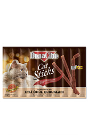 Bonacibo Cat Sticks Etli Odul Cubugu Temizmama Com